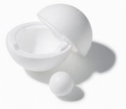 Bola de esferovite 250 mm (2 metades)